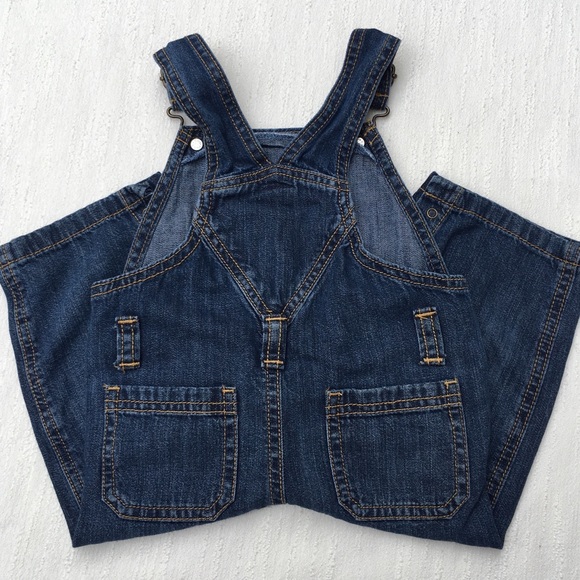 Old Navy Jean Overalls Size 12-18 - Picture 6 of 7